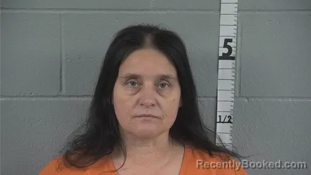 Mugshot of REBECCA LEA FARRAR booked in Washington County, Indiana on April 22, 2026