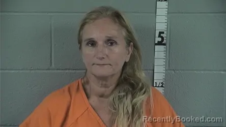 Mugshot of Rebecca L Kelly booked in Washington County, Indiana on August 12, 2026