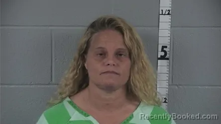 Mugshot of STACEY NICOLE JONES booked in Washington County, Indiana on July 8, 2026