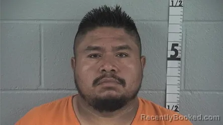 Mugshot of Salvador Pineda Gonzalez booked in Washington County, Indiana on August 17, 2026