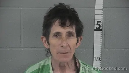 Mugshot of Stephanie A Wright booked in Washington County, Indiana on October 23, 2026