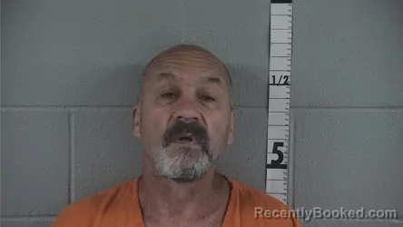 Mugshot of Tony L Boes Sr booked in Washington County, Indiana on August 19, 2026