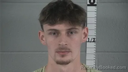 Mugshot of TREY ALEXANDER WESTON booked in Washington County, Indiana on April 24, 2026