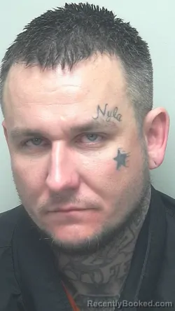 Mugshot of Joshua Sage Wolf booked in Wells County, Indiana on March 20, 2026