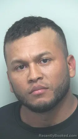 Mugshot of HERMES JOSE FLORES CASTILLO booked in Wells County, Indiana on March 29, 2026