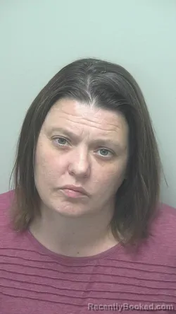 Mugshot of JENNIFER NICHOLE BROWN booked in Wells County, Indiana on April 26, 2026