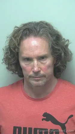 Mugshot of Michael Lynn Weaver booked in Wells County, Indiana on October 20, 2026