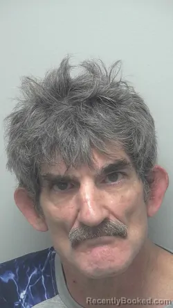 Mugshot of Dennis James Almeida booked in Wells County, Indiana on April 16, 2026