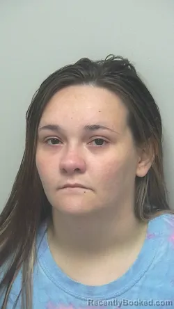 Mugshot of Danielle Renee Barnes booked in Wells County, Indiana on July 18, 2026