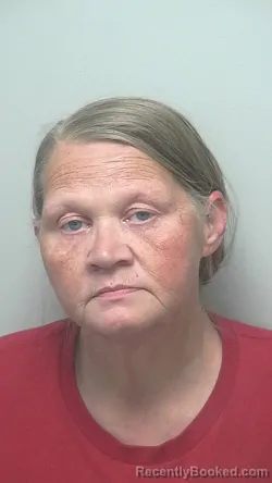 Mugshot of Paula Jean Birdina Garrett booked in Wells County, Indiana on June 15, 2026