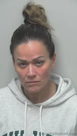 Mugshot of Mariel Platas booked in Wells County, Indiana on April 3, 2026