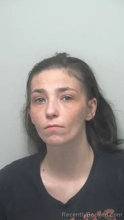 Mugshot of Samantha Ann Sauerwine booked in Wells County, Indiana on April 20, 2026