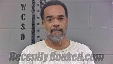 Booking photo from White County, Indiana