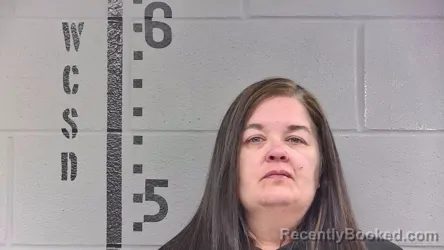 Mugshot of JENNIFER ENGLE booked in White County, Indiana on March 19, 2026