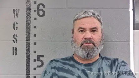 Mugshot of JAMES SHARP booked in White County, Indiana on March 19, 2026