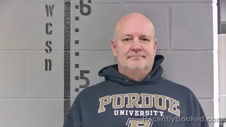 Mugshot of BRIAN CONNER booked in White County, Indiana on March 19, 2026