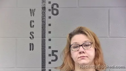 Mugshot of BRITTANY NEELY booked in White County, Indiana on March 28, 2026