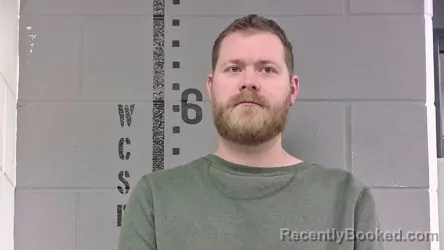 Mugshot of CHRISTOPHER PRESLEY booked in White County, Indiana on March 30, 2026