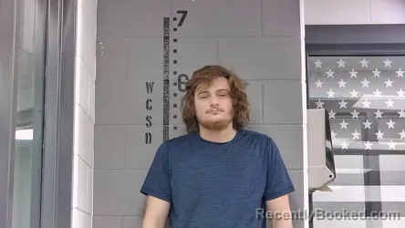 Mugshot of MAX SNOEBERGER booked in White County, Indiana on March 31, 2026