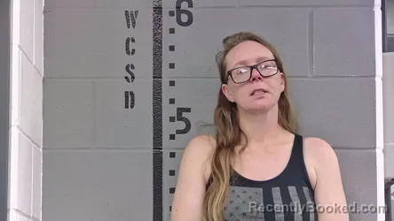 Mugshot of REBECCA GILBERT booked in White County, Indiana on April 2, 2026