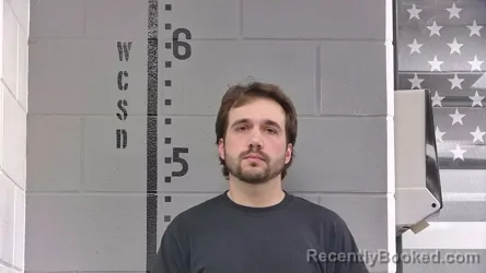 Mugshot of JACOB POTTS booked in White County, Indiana on April 24, 2026