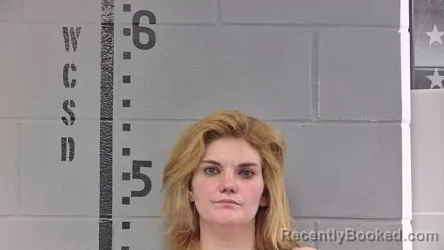 Mugshot of CHRISTINE PENNELL booked in White County, Indiana on April 30, 2026