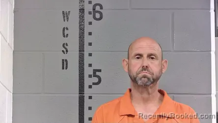 Mugshot of LARRY CRUCE booked in White County, Indiana on May 12, 2026