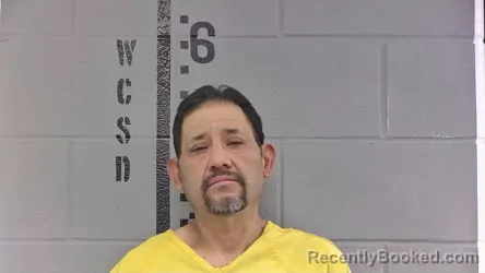 Mugshot of JUAN JIMENEZ RAMIREZ booked in White County, Indiana on May 16, 2026