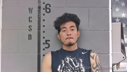 Mugshot of ABNER MORALES MARTINEZ booked in White County, Indiana on June 2, 2026