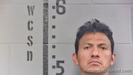 Mugshot of OSCAR PENA GALICIA booked in White County, Indiana on June 2, 2026