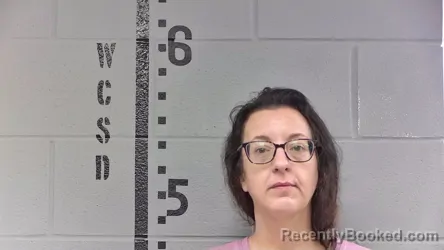 Mugshot of LORI GELDES booked in White County, Indiana on June 21, 2026