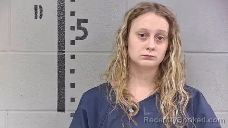 Mugshot of MADISON ADAMS booked in White County, Indiana on June 29, 2026