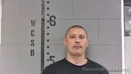 Mugshot of STEVEN ADKINS booked in White County, Indiana on July 7, 2026