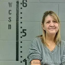 Mugshot of Mary E Anastos booked in White County, Indiana on October 2, 2026