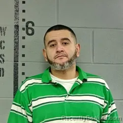 Mugshot of Rejino Loera booked in White County, Indiana on October 16, 2026