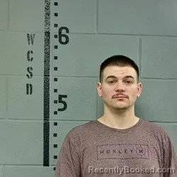 Mugshot of Kayne Eugene Molter booked in White County, Indiana on October 23, 2026