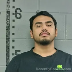 Mugshot of Cristian E Murillo booked in White County, Indiana on October 2, 2026