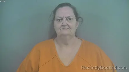 Mugshot of ANGELA ELAINE DEAN booked in Whitley County, Indiana on April 22, 2026