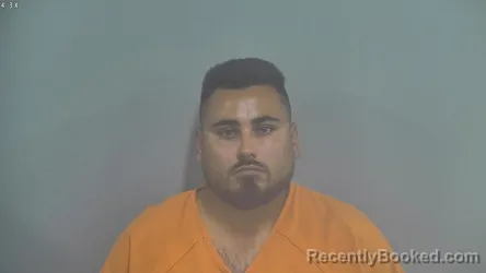 Mugshot of ALEXANDER DARINEL ESCOBAR booked in Whitley County, Indiana on July 21, 2026