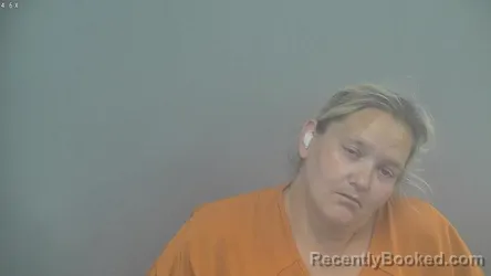Mugshot of AMBER CHRISTINE FULFORD booked in Whitley County, Indiana on July 15, 2026