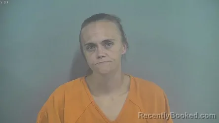 Mugshot of APRIL MARIE MILLER booked in Whitley County, Indiana on July 1, 2026