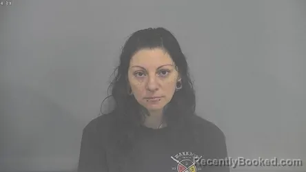 Mugshot of Anamaria Catherine Phelps booked in Whitley County, Indiana on August 14, 2026