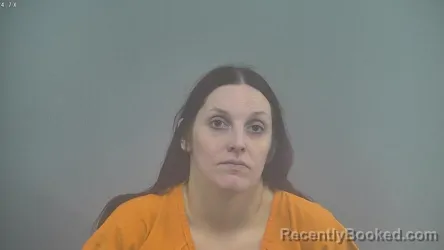 Mugshot of ALEXANDRA JO RUPP booked in Whitley County, Indiana on March 21, 2026