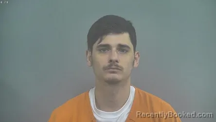 Mugshot of ALEC DAVID STOCKERT booked in Whitley County, Indiana on May 13, 2026