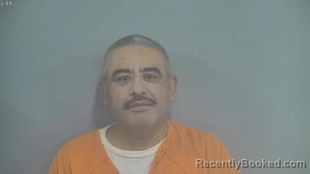 Mugshot of BRAULIO ANSELMO CABRERA-MONROY booked in Whitley County, Indiana on July 1, 2026