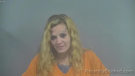 Mugshot of BRITTANY LYNN KEENER booked in Whitley County, Indiana on June 22, 2026