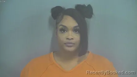 Mugshot of BRESHONNA TOTIANA POWELL booked in Whitley County, Indiana on March 15, 2026