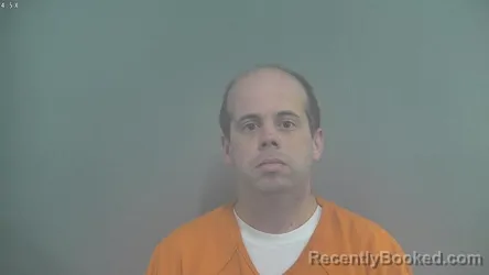 Mugshot of Christopher Lorne Hammer booked in Whitley County, Indiana on October 23, 2026