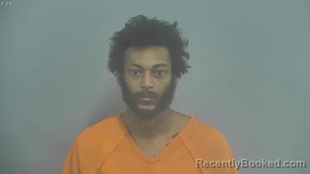 Mugshot of Dedric Scott Blanks booked in Whitley County, Indiana on August 25, 2026