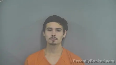 Mugshot of Elliot Thomas Crespo booked in Whitley County, Indiana on August 25, 2026